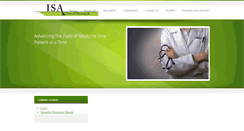 Desktop Screenshot of isaclinicalresearch.com